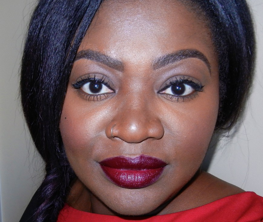 Urban Decay Shame dark skin FOTD