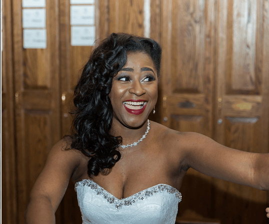 My (almost) sister on her wedding day