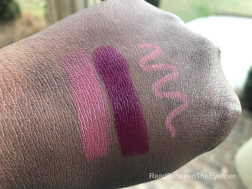 ES lipstick swatch day